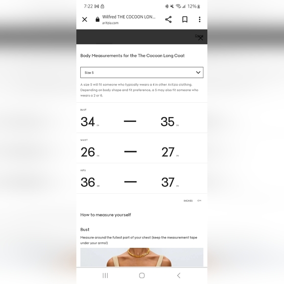 Aritzia Cocoon Coat Long version - Picture 8 of 8